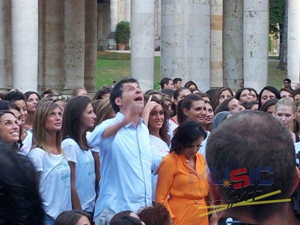 FABRIZIO FRIZZI INCONTRA LE ASPIRANTI MISS ITALIA 2012