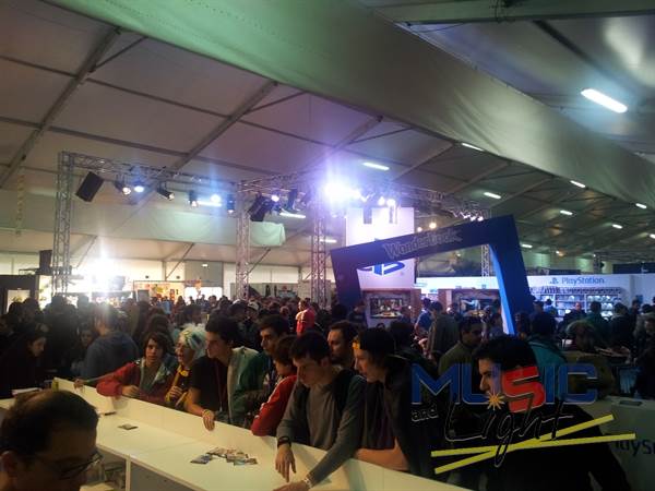 LUCCA COMICS 2012 STAND SONY PLAYSTATION