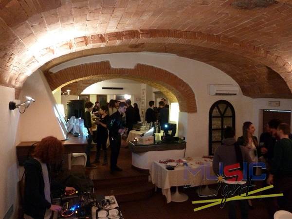 RISTORANTE PEPE NERO SAN MINIATO ALTO - LUCI E AUDIO PER COMPLEANNO