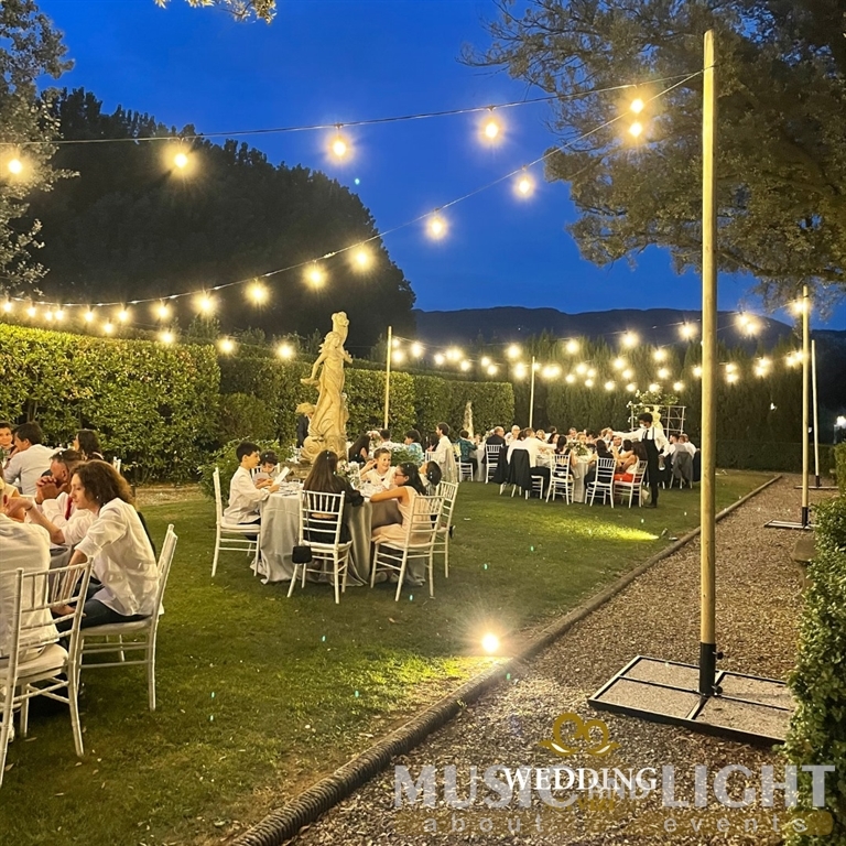 Villa Pitti Amerighi - Dinner Bulbs Lights