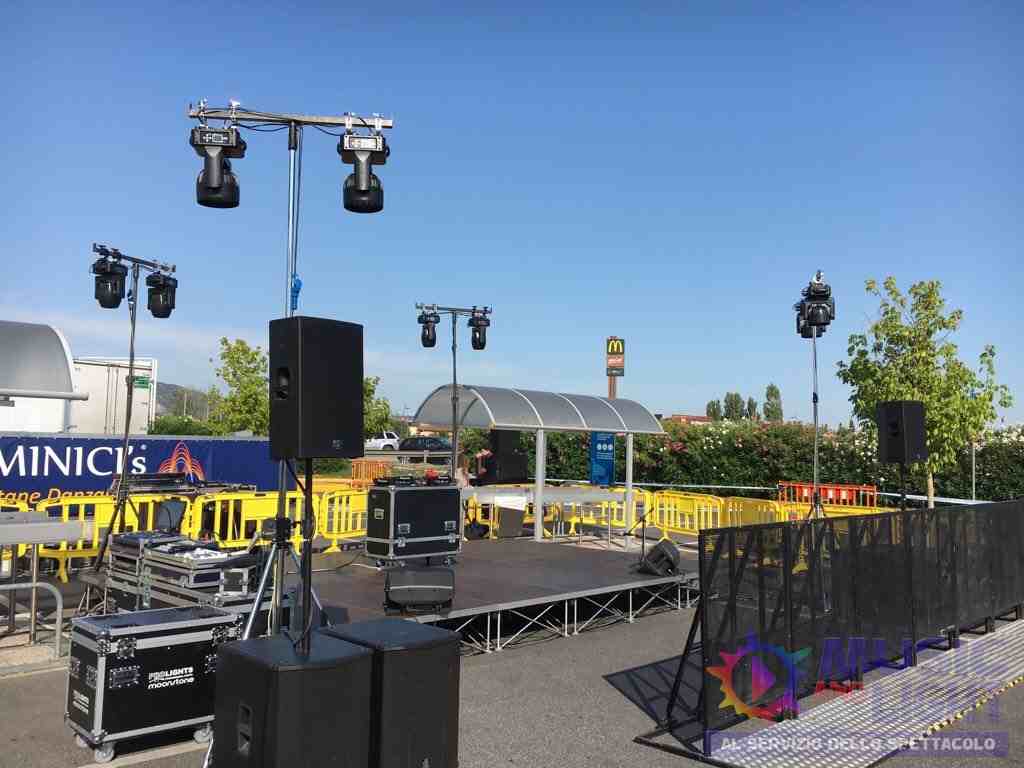 SERVICE AUDIO E LUCI - IPERCOOP  MONTECATINI TERME 