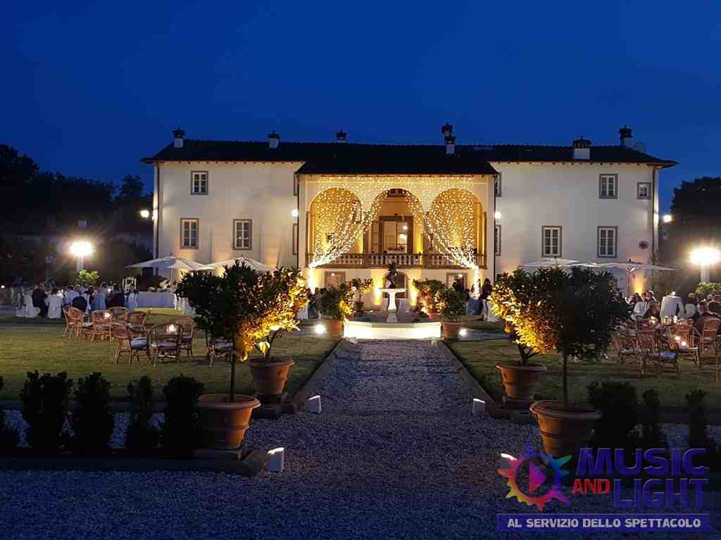 ALLESTIMENTI PER MATRIMONI, CENA DI GALA, EVENTI, TENDE A LED, FLARE LIGHT, STRING LIGHTS TOSCANA