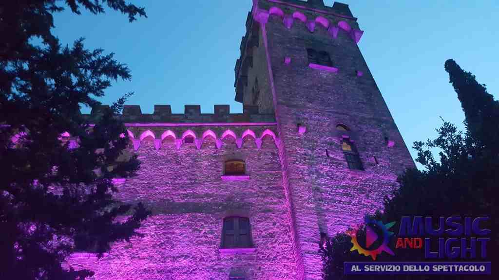Illuminazione Architetturale Ville, Castelli - Toscana