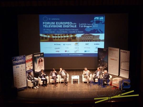 FORUM EUROPEO SULLA TELEVISIONE DIGITALE TEATRO DEL GIGLIO LUCCA 7-8 GIUNGO 2012